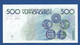 BELGIUM - P.143a(7) - 500 Francs 1982-1998 UNC-, Serie 40310115665 - 500 Franchi
