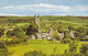 WIDECOMBE IN THE MOOR PARTIAL VILLAGE PANORAMA - Dartmoor