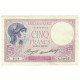 France, 5 Francs, Violet, 1933, N.54835, TTB+, Fayette:03.17, KM:72e - 5 F 1917-1940 ''Violet''