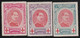 Belgie   .   OBP     .    132/134  (2 Scans)     .    *      .   Ongebruikt Met Gom  .   /   .  Neuf Avec Gomme - 1918 Croce Rossa