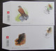 FDC 3608/09 'Buzin: Gierzwaluw En Torenvalk' - 1985-.. Oiseaux (Buzin)