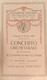 Volantino Programma Concerto Orchestrale Conservatorio Verdi Milano 1915 - Programme