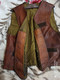 Delcampe - VINTAGE RARE GILET EQUITATION EN VERITABLE CUIR - Hipismo