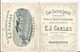 Publicité - Thème - Alcool - Vin - Clos Sainte Louise à Narbonne - E.J Carles - Pubblicitari