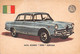 11920 "ALFA ROMEO 2000 BERLINA 6 - AUTO INTERNATIONAL PARADE - SIDAM TORINO - 1961" FIGURINA CARTONATA ORIG. - Motori