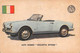 11923 "ALFA ROMEO GIULIETTA SPYDER 4 - AUTO INTERNATIONAL PARADE - SIDAM TORINO - 1961" FIGURINA CARTONATA ORIG. - Motores