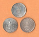 1000 Lire Italia 1970 + 1000 Lire San Marino 1979+ 1000 Lire Vaticano 1983 Silver Coin - 1 000 Lire