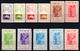 1428. ITALY. 1945 PATRIOTI VALLE BORMIDA SETS WITHOUT GUM. FREE SHIPPING BY REGISTERED MAIL. - Nationales Befreiungskomitee
