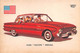 11945 "FORD FALCON BERLINA 92 - AUTO INTERNATIONAL PARADE - SIDAM TORINO - 1961" FIGURINA CARTONATA ORIG. - Auto & Verkehr