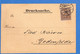 Allemagne Reich 1900 Carte Postale De Bremen (G14850) - Covers & Documents