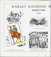 Harley Davidson Moto Modifications 1924 Motorrad Motor Motorcycle Motorcycle Cycle Prospectus Folder Prospekt Brochure - Motorfietsen