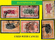 BANNINGVILLE BELGIAN CONGO / CONGO BELGE CANCEL STUDY [6] WITH COB 287+288+290+291-A+ 2 X 291 [ 6 STAMPS ] - Variedades Y Curiosidades