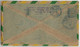 Brazil 1948 Cover Rio De Janeiro To Cairo Egypt Cancel 2º Year Brazilian Transatlantic Service By Panair Airplane Map - Airmail (Private Companies)