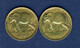 CONGO BELGE ....2 PIECES DE 1 FRANC 1949 - 1945-1951: Régence