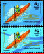 Ref. BR-OLYM-E15 BRAZIL 2015 SPORTS, OLYMPIC GAMES, RIO 2016,, CANOEING,STAMPS OF 2ND AND 4TH SHEET,MNH 3V - Eté 2016: Rio De Janeiro