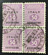 1943- Italia - Emissione Per La Sicilia - Allied Military Postage - Usati   4 Valori - A1 - Anglo-american Occ.: Sicily