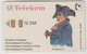 GERMANY - Brandenburg - Friedrich II. (Sanssouci Potsdam) 2nd Edition, A 19/91c , 40.000 Tirage ,used - A + AD-Series : D. Telekom AG Advertisement