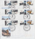 AAT 1999 Mawson's Hut Restoration 4v 5 FDC (Davis,Mawson, Macquerie Casey,Kingston) (XC156) - FDC