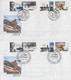 AAT 1999 Mawson's Hut Restoration 4v 5 FDC (Davis,Mawson, Macquerie Casey,Kingston) (XC156) - FDC