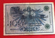 Reichsbanknote 100 Mark 7. Februar 1908 3 Stück Grüne Siegel Erhaltung Guter Zustand Rot -Billet Banque Allemagne-Bank - 100 Mark