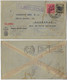 Brazil 1932 Commercial Cover From Rio De Janeiro To Blumenau Cancel Airplane & Via Aeropostale Definitive +airmail Stamp - Poste Aérienne (Compagnies Privées)