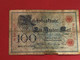 Reichsbanknote 100 Mark 7. Februar 1908 3 Stück Grüne Siegel Erhaltung Guter Zustand Rot -Billet Banque Allemagne-Bank - 100 Mark