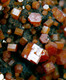 Delcampe - Mineral - Vanadinite Su Goethite (Taouz, Draa Tafilalet, Morocco) - Lot. 957 - Minéraux
