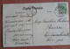 GEEL Zeer Oude Postkaart 1911  Binnenzicht St. Amandskerk Gelopen Met Zegel 5 Ct. - Geel