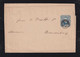 Argentina 1889 Stationery Wrapper 4c Used Buenos Aires X Brandenburg Germany - Brieven En Documenten