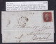 Victoria 1p Imperf (SG 8) On 1845 Letter From Kingsdown To Shaftesbury - Briefe U. Dokumente