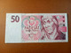 CZECH REPUBLIC 50 KORUN 1997 P 17c USED USADO - Tschechien