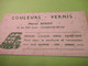 Buvard Ancien /Peinture /COULEURS-VERNIS/ Marcel BENOIT / COURBEVOIE-BECON / Vers 1930-1950    BUV598 - Produits Ménagers