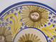 Delcampe - *JOLI ANCIEN PLAT CERAMIQUE TOLEDE Signé MG LACARTERA Décor SOLEILS SOURIANTS  E - Talavera/Toledo (ESP)