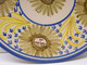 Delcampe - *JOLI ANCIEN PLAT CERAMIQUE TOLEDE Signé MG LACARTERA Décor SOLEILS SOURIANTS  E - Talavera/Toledo (ESP)