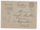 Enveloppe 1908 , Fourrage , Paille & Avoine , P. Guibert à Labruguière Tarn - Cartas & Documentos