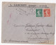 Enveloppe 1910, L. Gaschet Huissier Le Mans Sarthe. - Lettres & Documents