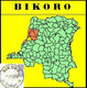 BIKORO BELGIAN CONGO / CONGO BELGE CANCEL STUDY [1] WITH COB 291-A  R-A-R-E ! - Abarten Und Kuriositäten