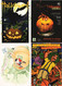 PUMPKINS, HALLOWEEN HOLIDAY 25 Modern Postcards (L5258) - Halloween