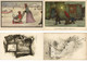 ANTON PIECK ARTIST SIGNED 21 Vintage Postcards Mostly Pre-1960 (L4029) - Pieck, Anton