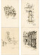 ANTON PIECK ARTIST SIGNED 21 Vintage Postcards Mostly Pre-1960 (L4029) - Pieck, Anton