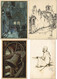Delcampe - ANTON PIECK ARTIST SIGNED 21 Vintage Postcards Mostly Pre-1960 (L4029) - Pieck, Anton