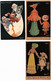 FERNEL ARTIST SIGNED, HUMOR 12 Vintage Postcards (L5541) - Fernel