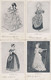 Delcampe - FASHION MODE DRESSES France 28 Vintage Postcards Pre-1940 (L3498) - Mode