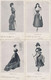 Delcampe - FASHION MODE DRESSES France 28 Vintage Postcards Pre-1940 (L3498) - Mode