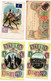 STAMPS POSTMAN PHILATELIC 18 Vintage Postcards Pre-1940 Incl SWITZERLAND (L5621) - Poste & Facteurs