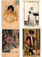 Delcampe - MODE FASHION GLAMOUR 84 Vintage POSTCARDS Pre-1940 (L5710) - Mode