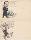 Delcampe - LES NORWIN'S FRENCH POLITIC SATIRE Set 12 Vintage Postcards Pre-1920 (L3899) - Norwins