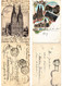 Delcampe - COLOGNE KÖLN GERMANY 16 Vintage Postcards Mostly Pre-1902 (L3485) - Sammlungen & Sammellose