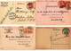 GERMANY POSTAL HISTORY 300 CORRESPONDANCE WAANING TILLY ALCOHOL 1907-1926(L2909) - Poste & Facteurs