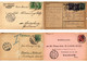 GERMANY POSTAL HISTORY 300 CORRESPONDANCE WAANING TILLY ALCOHOL 1907-1926(L2909) - Poste & Facteurs